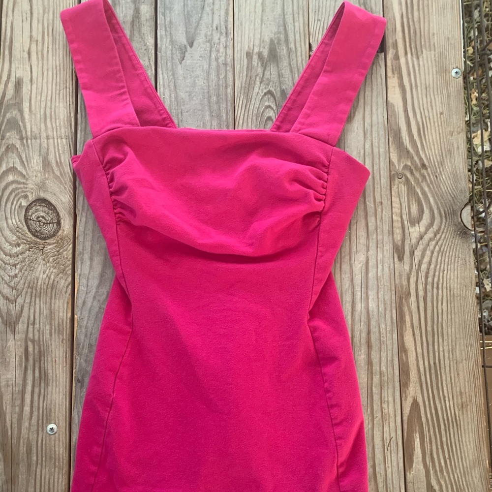 Express Sexy Stretch Pink Tank